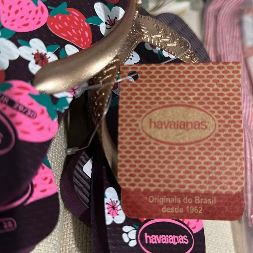 Havianas Little girls flip Flops